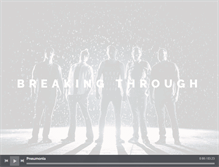 Tablet Screenshot of breakingthroughband.com